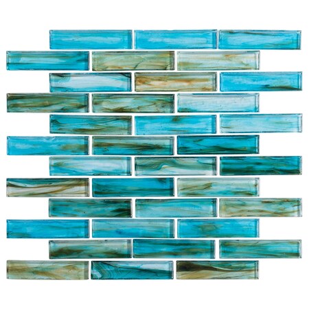 ANDOVA TILES Marianna 1 X 4 Glass Brick Joint Mosaic Wall Tile